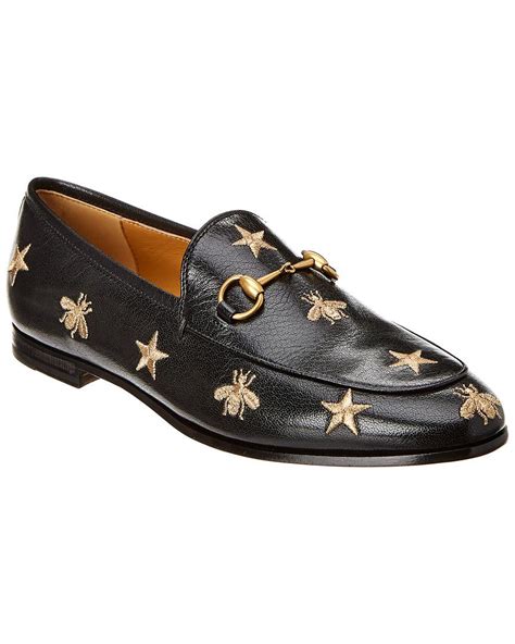 gucci jordaan bee loafers|gucci jordaan loafers sale.